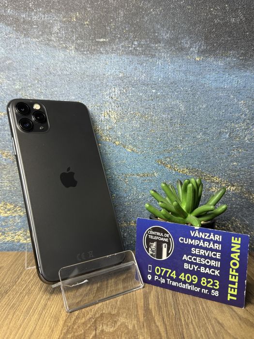 Iphone 11 pro max/64gb/2 Ani Garantie Centrul de Telefoane/rate