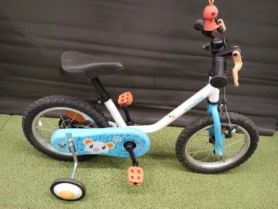 Bicicletă 14" 100 Arctic - produs resigilat - (SecondHand) Decathlon
