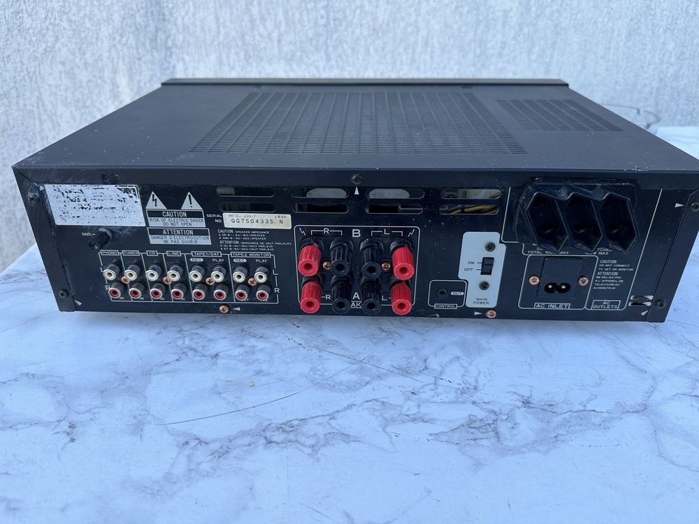 Statie amplificator Pioneer A505R (1996) si Jvc Ax-R432