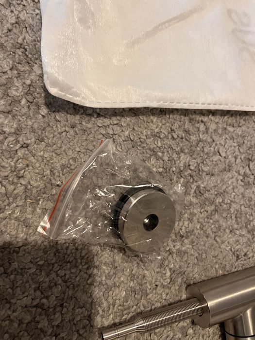 Baterie modernă satinat inox – nouă, cu cartuș ceramic (de la Filtro)