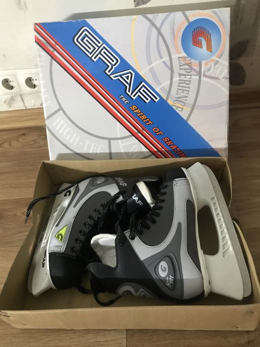 Коньки Graf 42 р-р на коробке , либо обмен на 42-43р-р равноценные