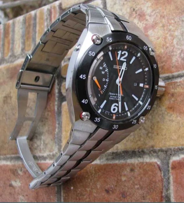Ceas Seiko Sportura Kinetic Direct Drive SRG005P1