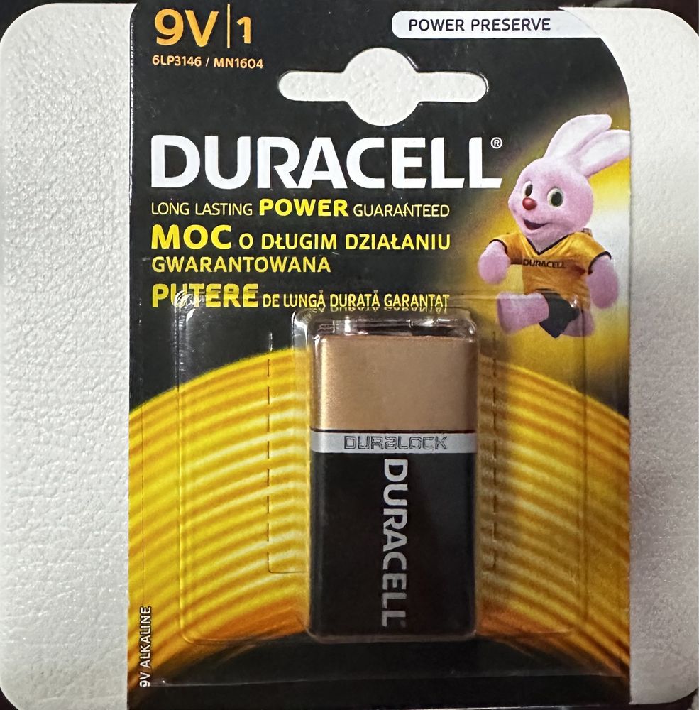 Vand baterii Duracell 9V