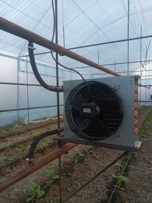 Тепловентилятор (Водяной) Радиатор. teploventilyator. radiator
