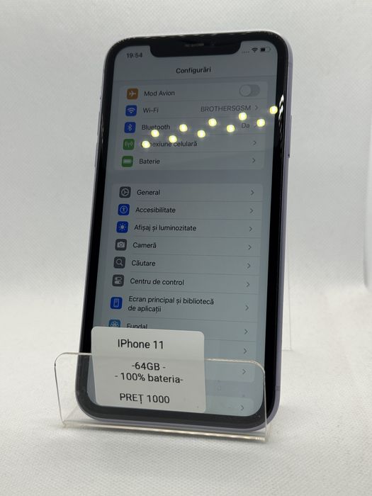 Magazin Vindem: Iphone 11, 64GB, 100% bateria