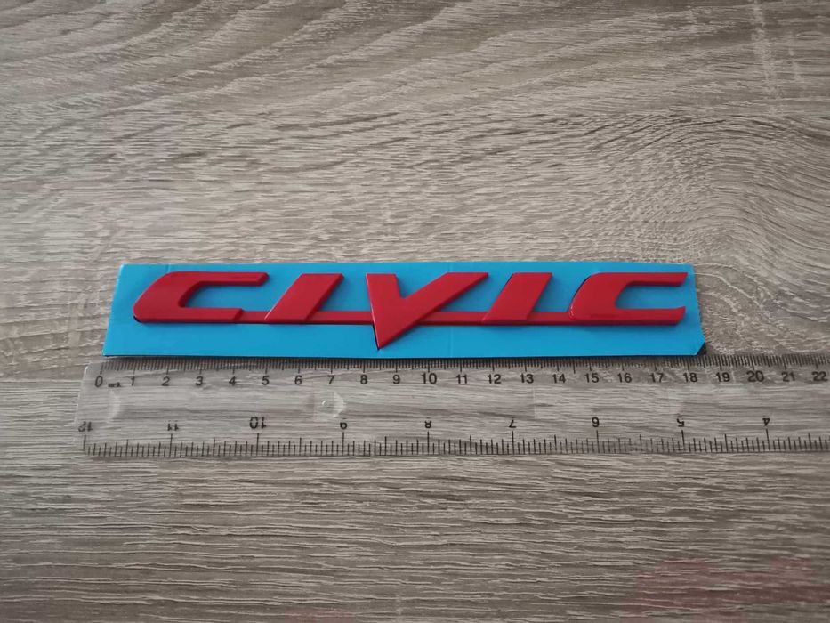 червена емблема Хонда Сивик Honda Civic Gen 8