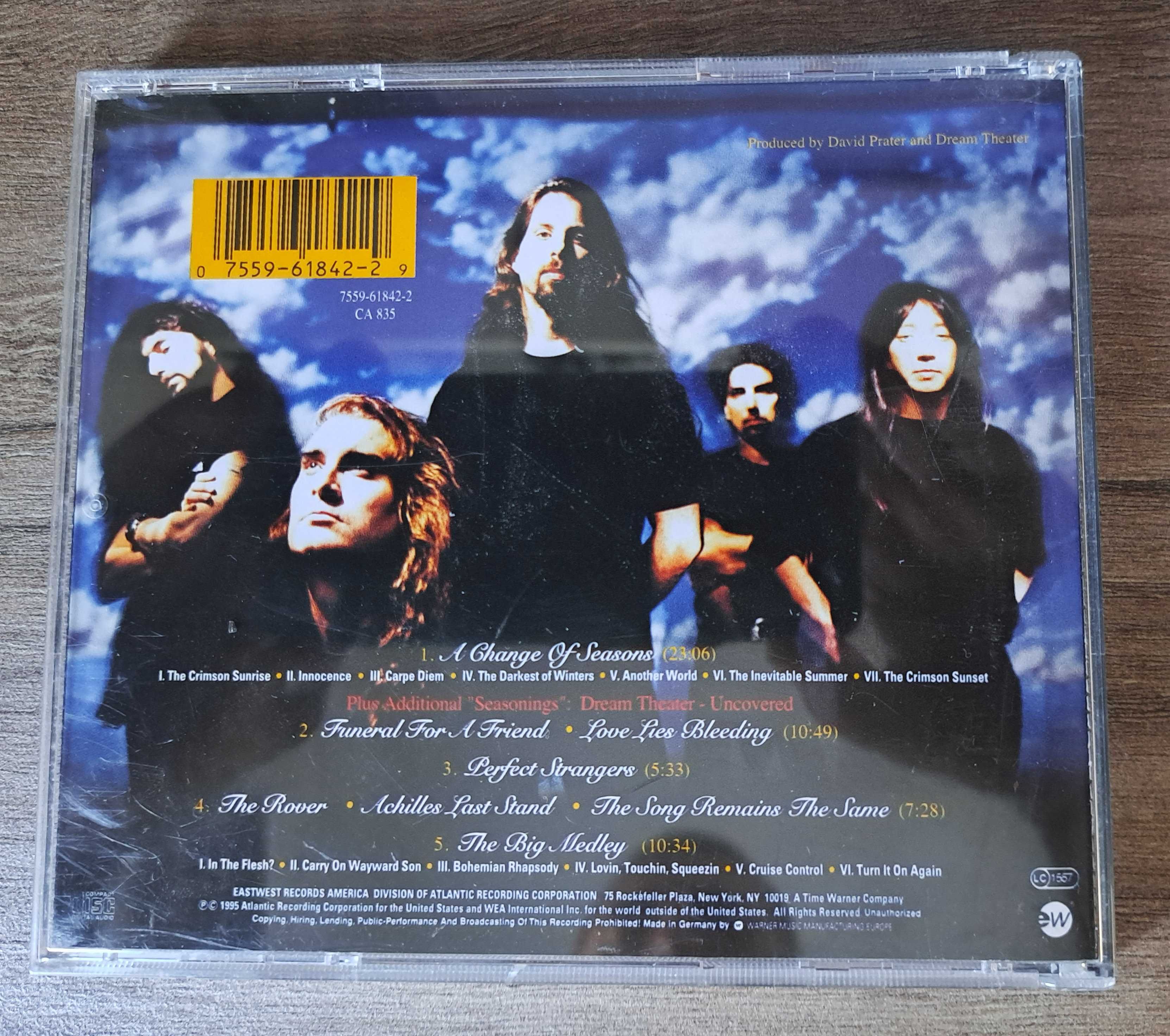 Dream Theater - A Change of Seasons CD original