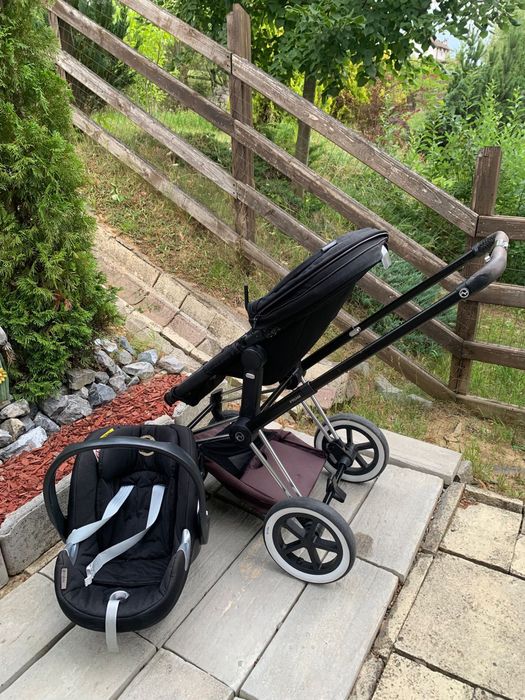 Carucior Cybex Priam Platinum 3 in 1( set complet) plus accesorii