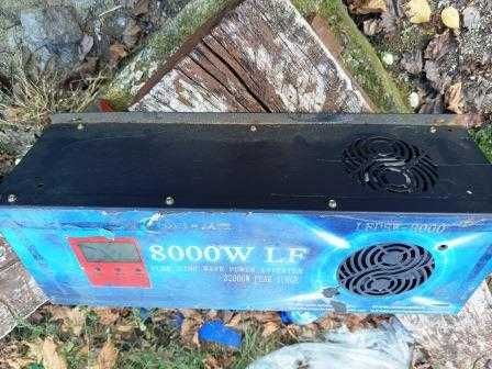 ИНВЕРТОР 8000w/24v  -никога не е монтиран