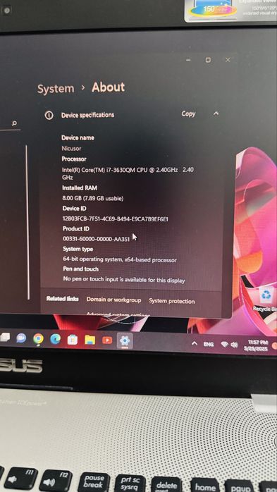 Laptop ASUS n56vb