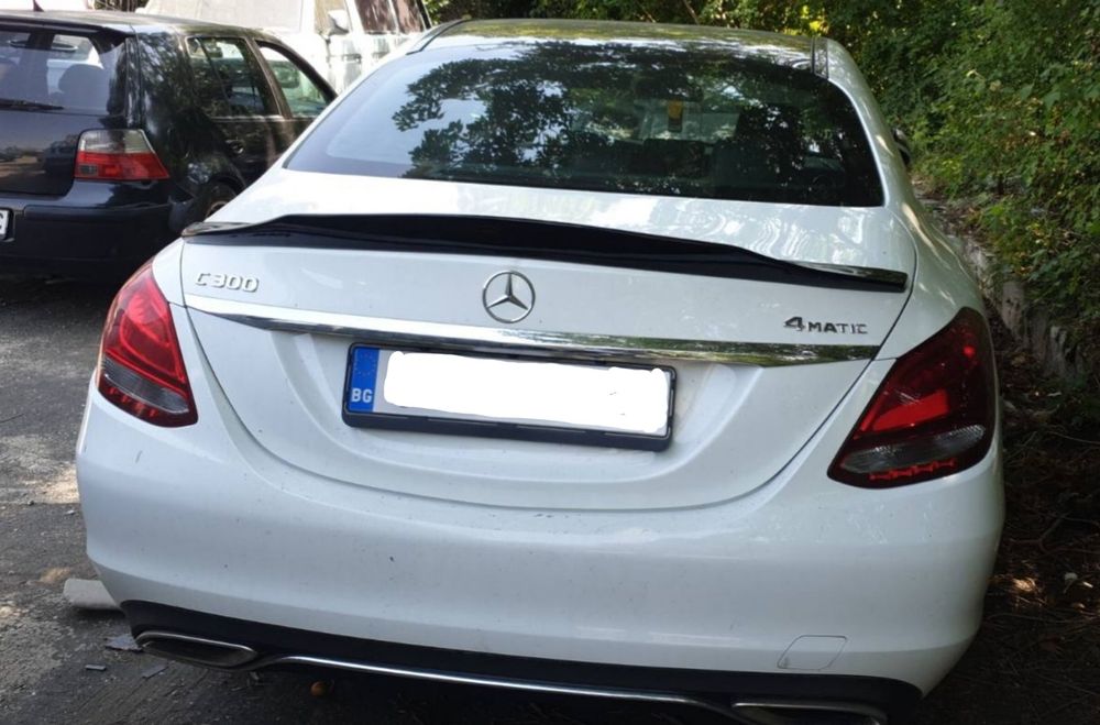 Спойлер за багажник за Mercedes C Class