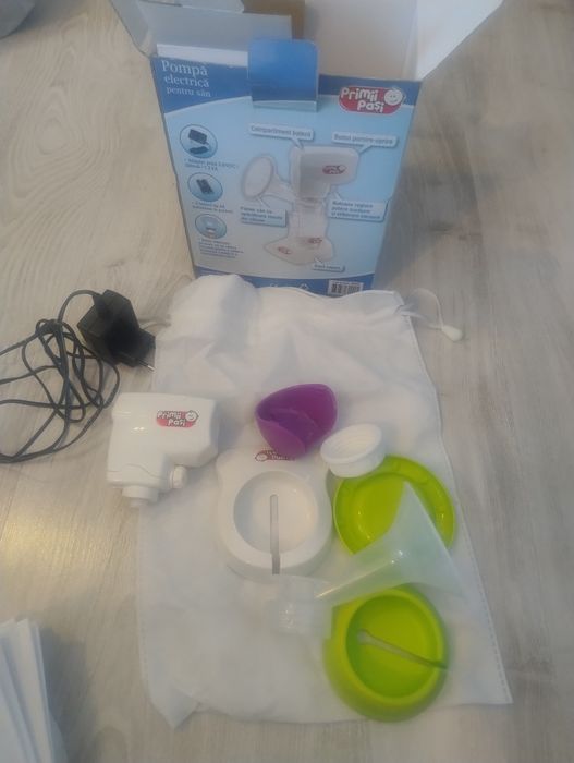 Pompa electrica pentru sân primii Pași