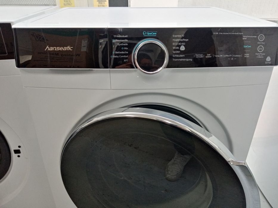 Mașina de spălat rufe Hanseatic 8 kg, clasa A, touch control ocazie!!!