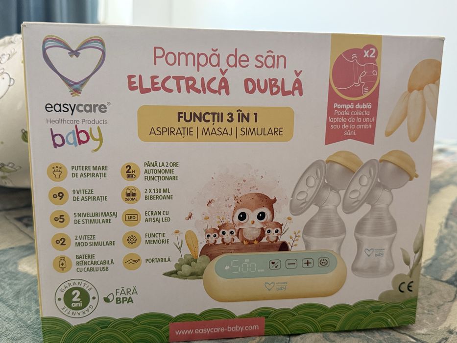 Pompa de san electrica dubla