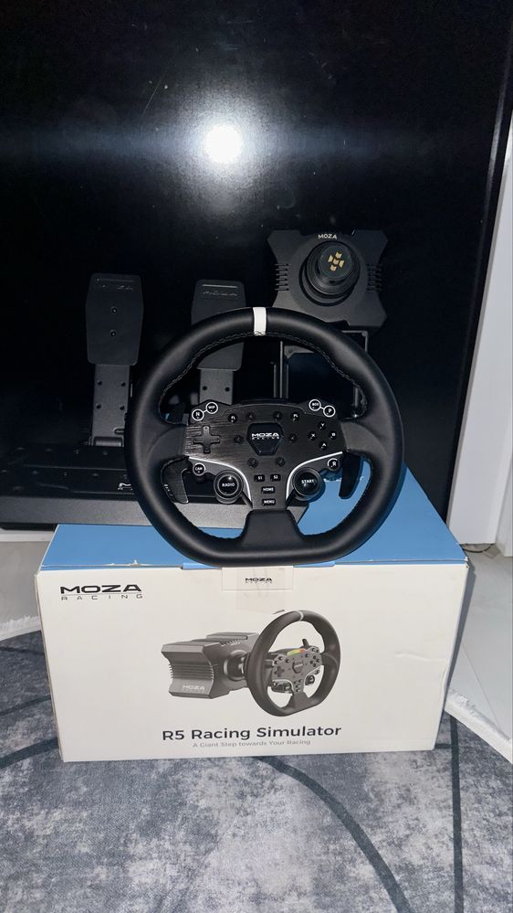 Moza R5 Bundle – като нов, с гаранция и пълен комплект