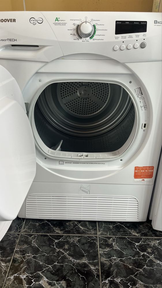 Продавам сушилня HOOVER Vision Tech – използвана, в отлично състояние
