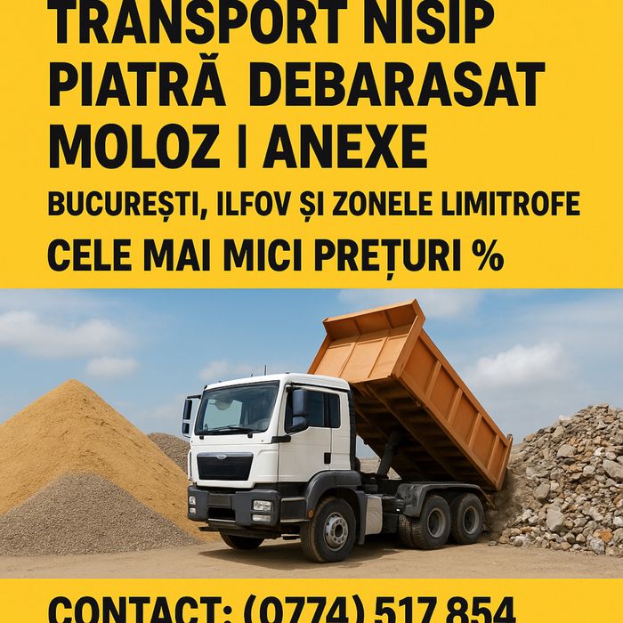TRANSPORT Nisip-Piatra-Pamant-Anexe