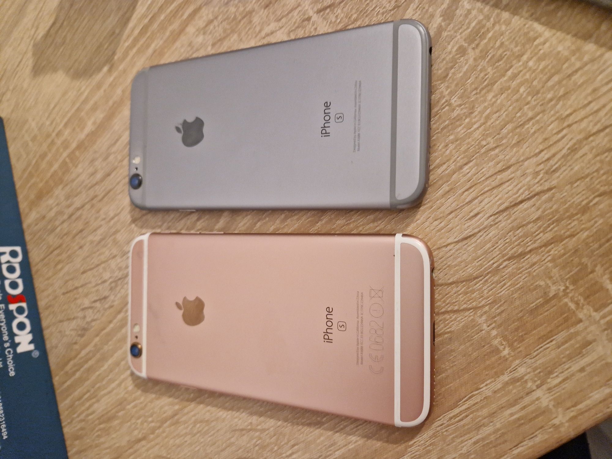 Iphone 6s rose gold si black