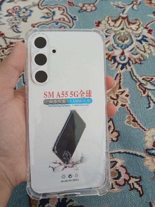 Чехол прозрачный samsung A55 5g
