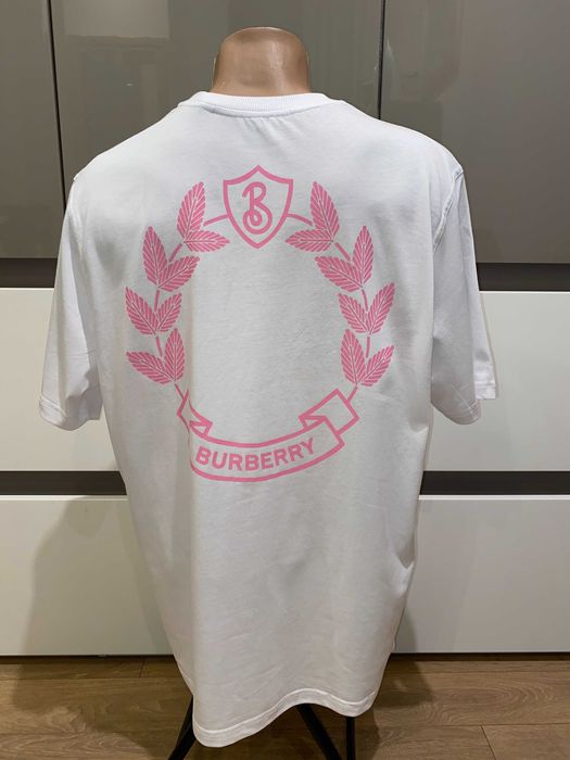 BURBERRY Oak Leaf, ОРИГИНАЛНА тениска, oversized,размери:XS, S, L и XL