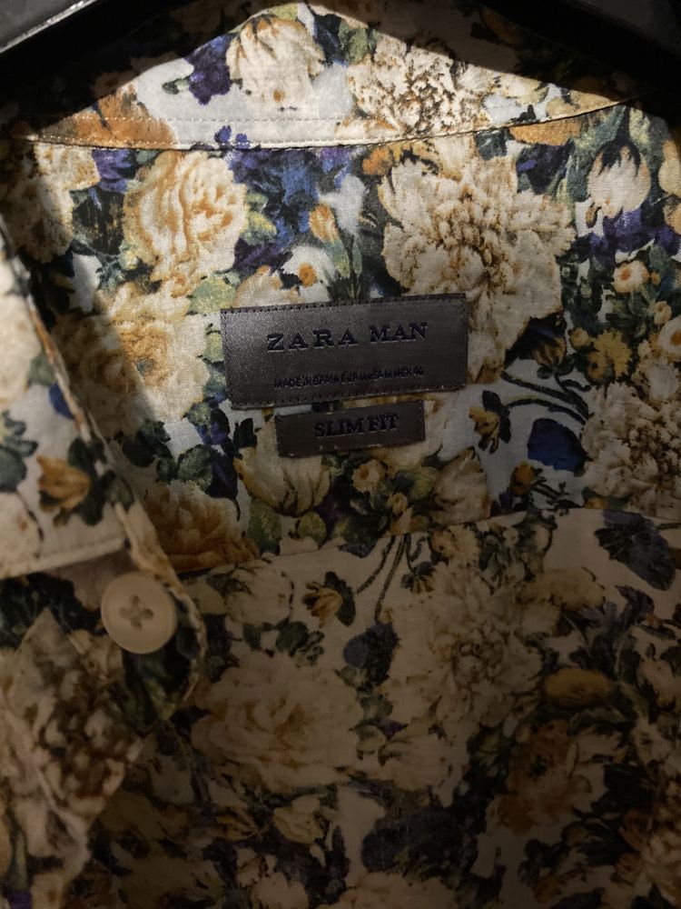 Cămașă floral print,slim fit