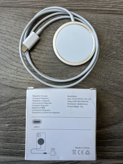 Incarcator wireless Magsafe charge Apple, Samsung, etc
