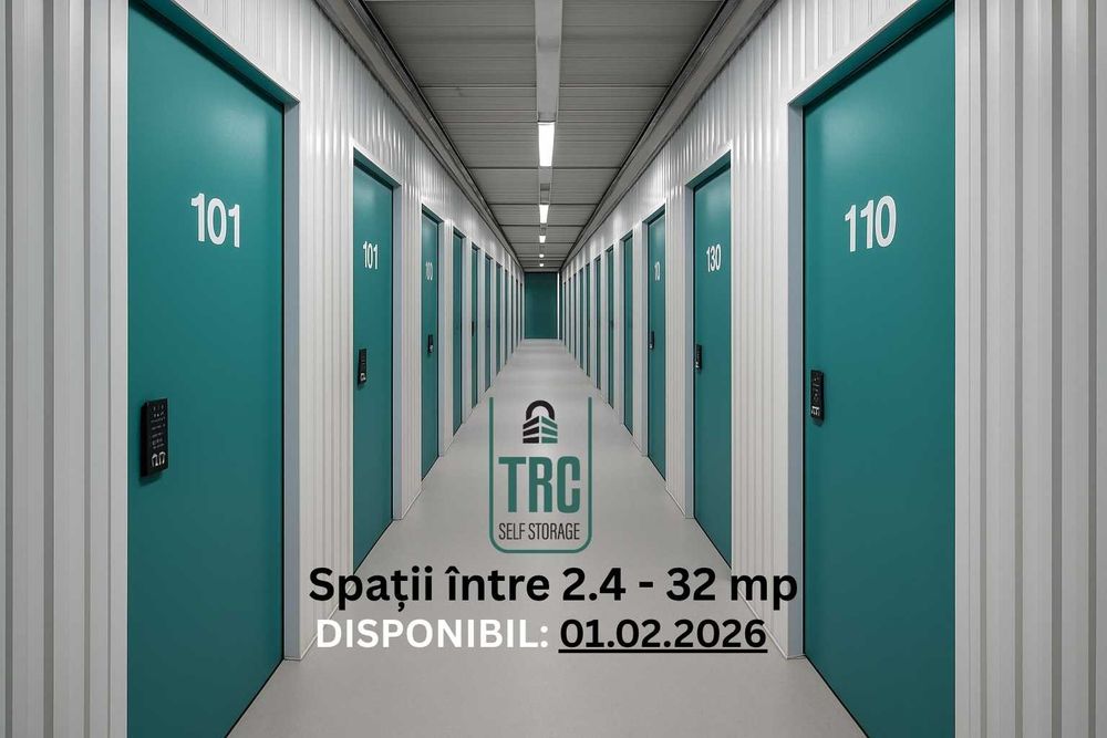 Depozitare sigură la 1 minut de Aeroportul Cluj – TRC Self Storage