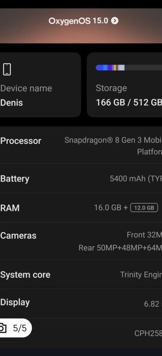 One plus 12 impecabil