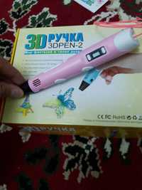 3d ручка свет розовый
