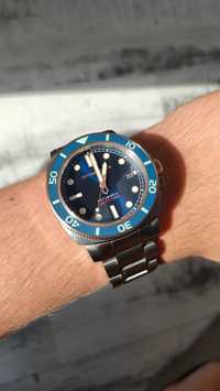 Spinnaker Hull Diver Automatic Patriot Blue SP-5088-55
