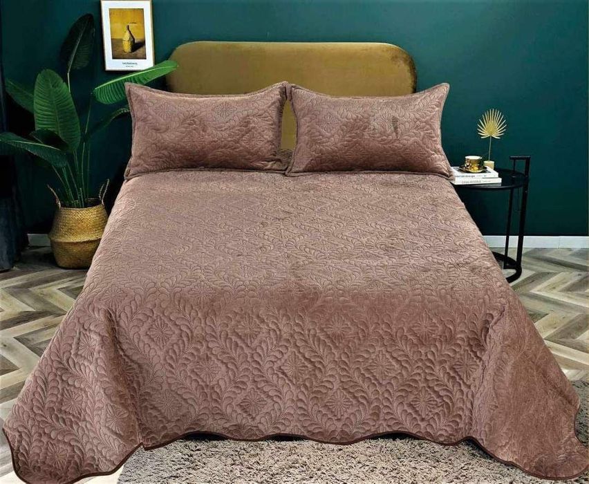 Cuvertura din catifea 3 piese