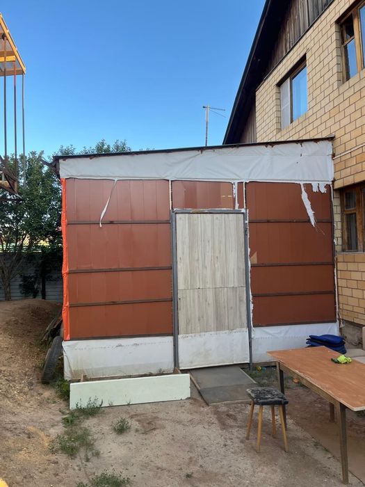 Навес (склад), терраса