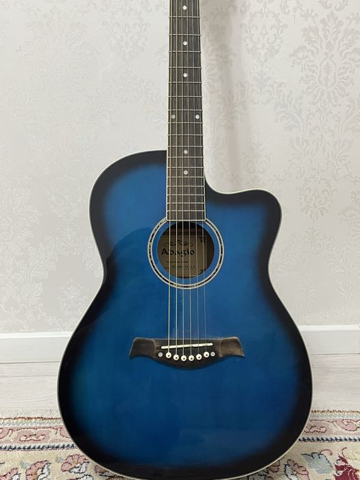 Гитара адасио в комплекте кападастер