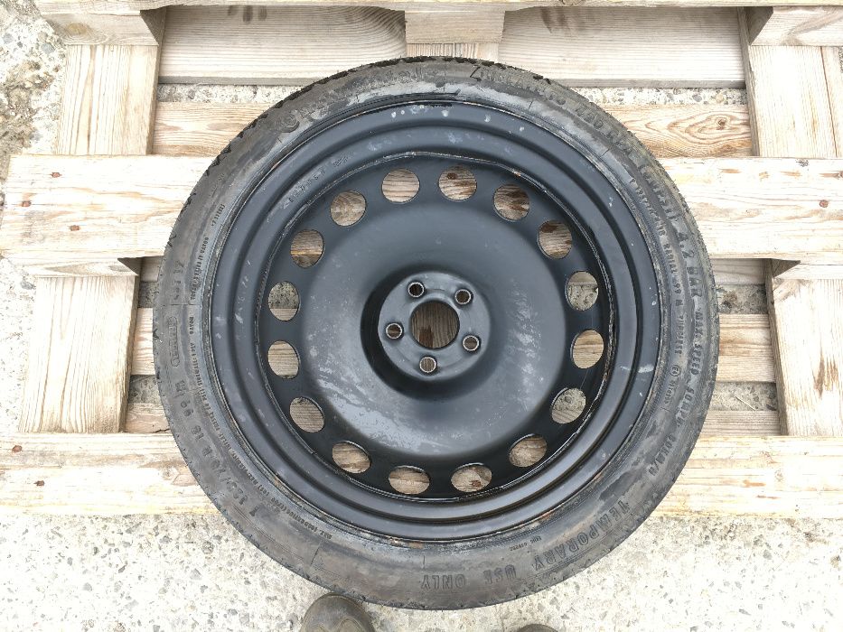 18" резервна джанта патерица 5х100 VW Audi Seat Skoda 125/70/18