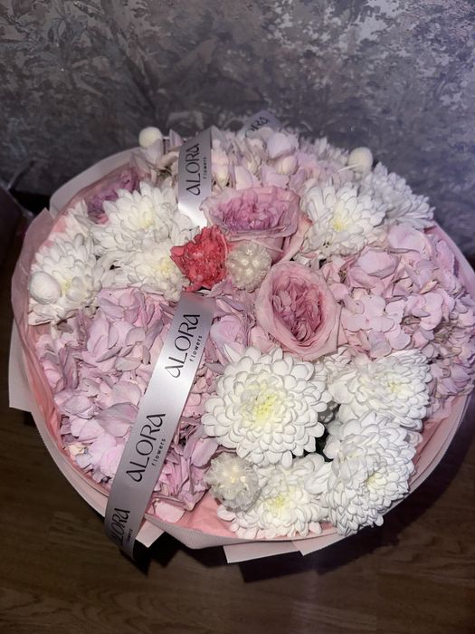 Нежный премиальный букет в пастельных оттенках