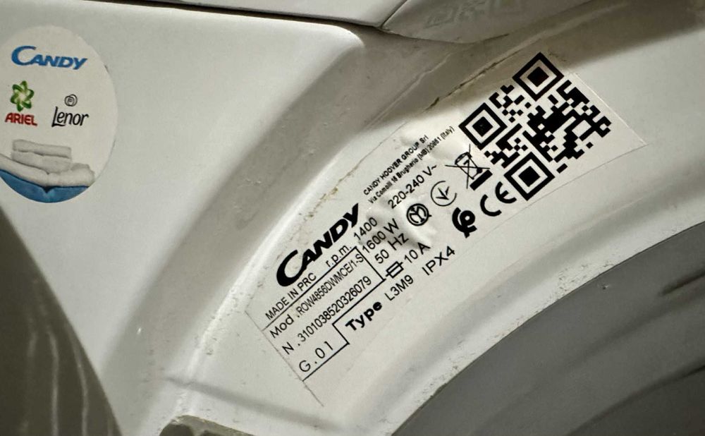 Пералня със сушилня Candy Rapid