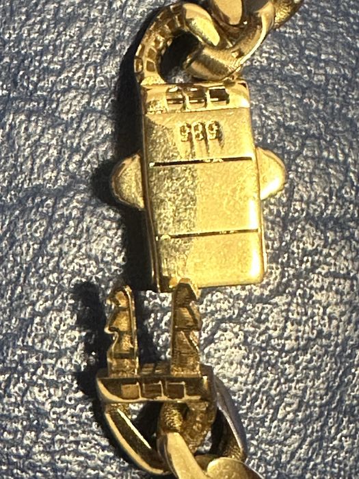 Vind-Schimb Lant +Bratara Monaco 14k