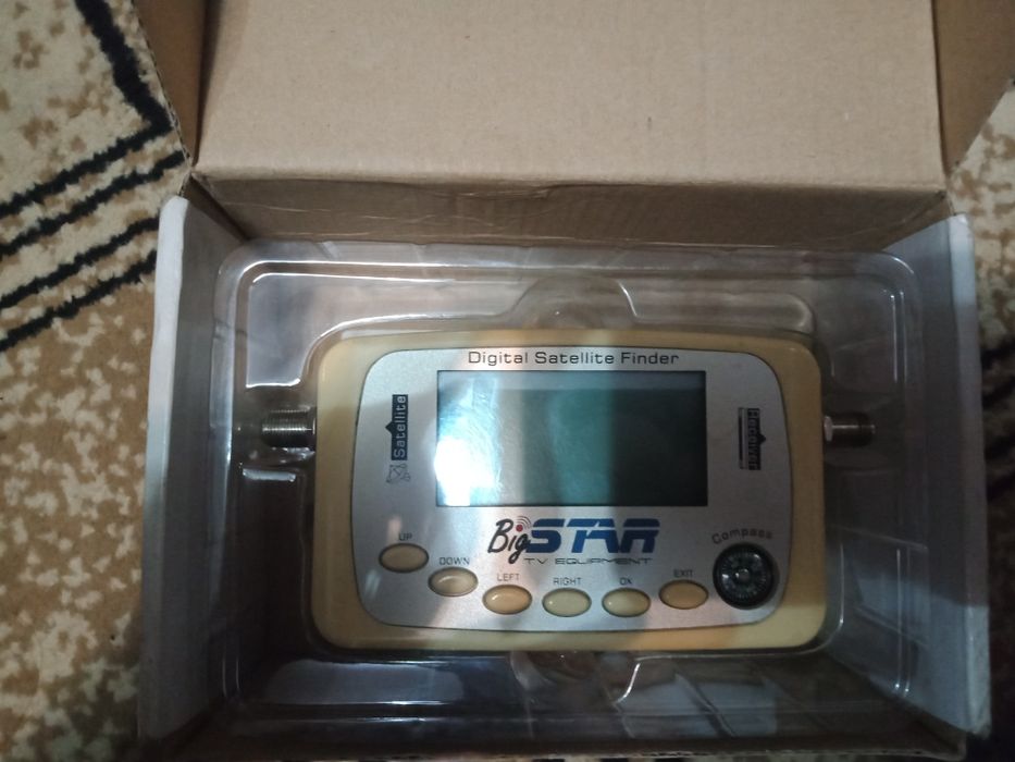 Продам Sat Finder Big. В комплекте все есть. Торг есть.