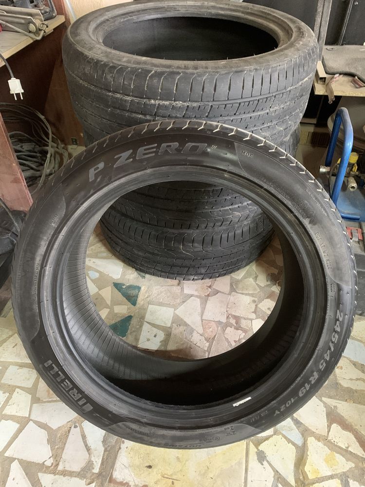 Комплект летних шин Pirelli P-Zero Run flat