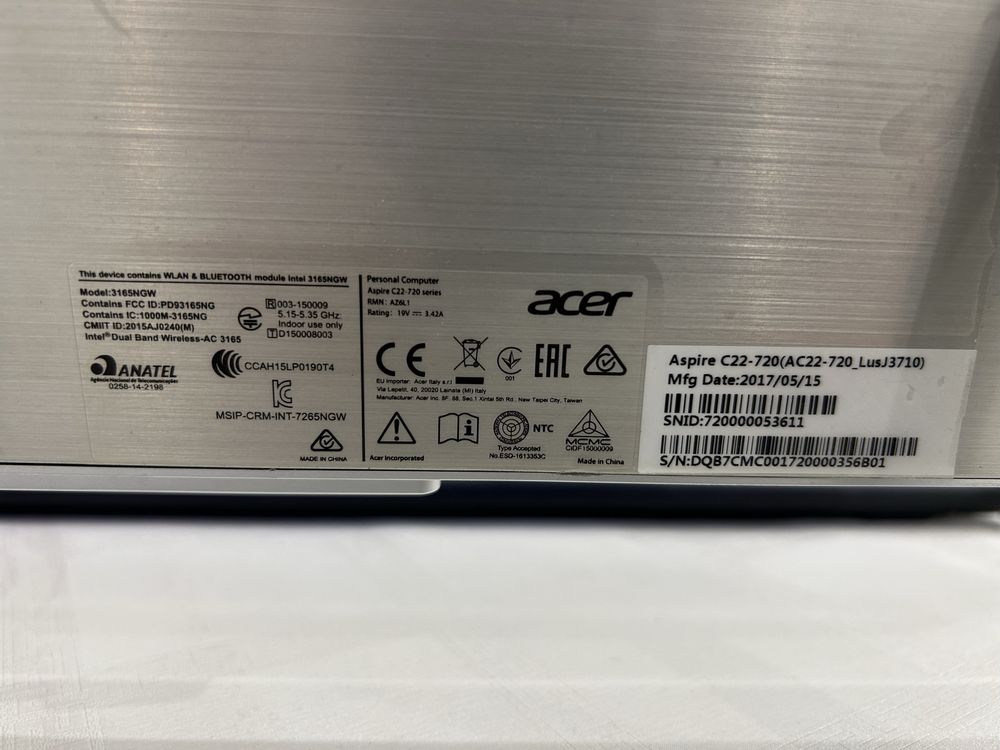 Моноблок Acer Aspire C22-720