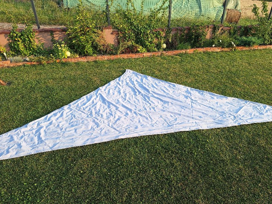 Parasolar terasa copertina triunghiulara 5.8mx4mx4m