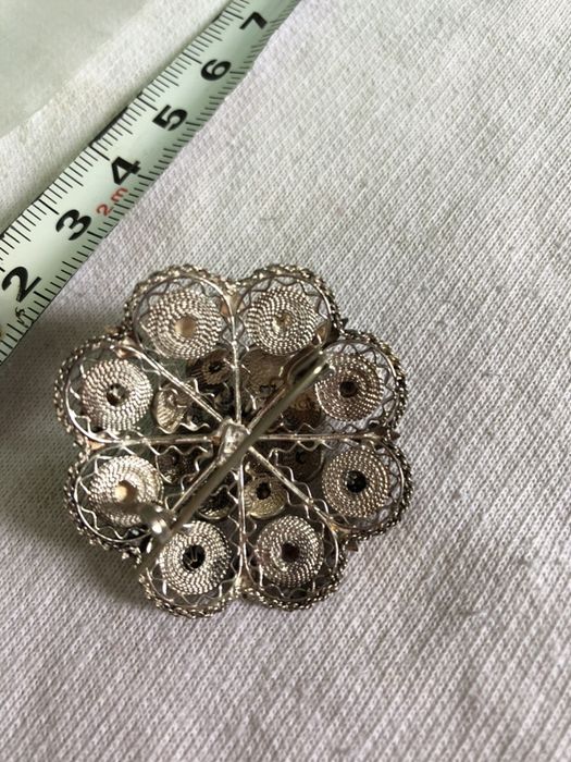 филигранни бижута-игли и брошка