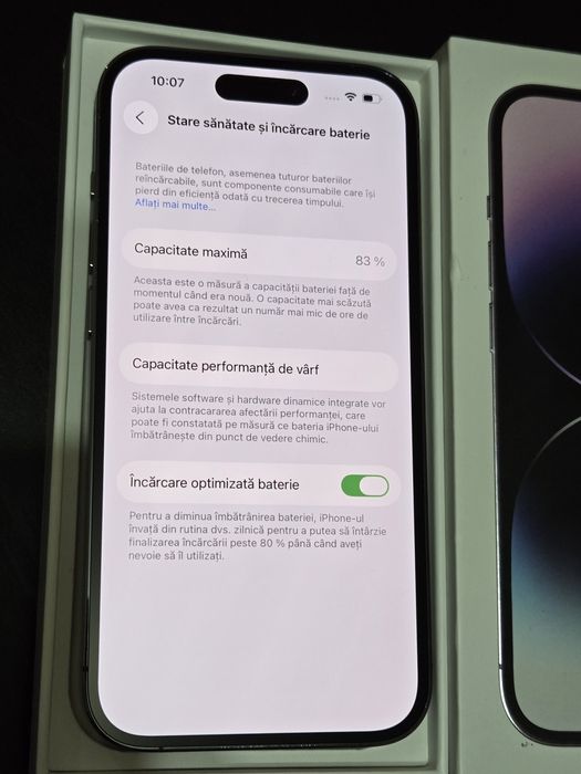 Vand/schimb iPhone 14 Pro 128gb