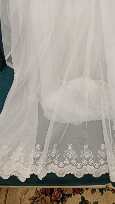 Тюль на два окна