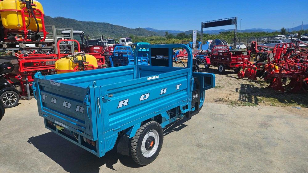 Triciclu electric cu basculare hidraulica fara permis Magnum 3