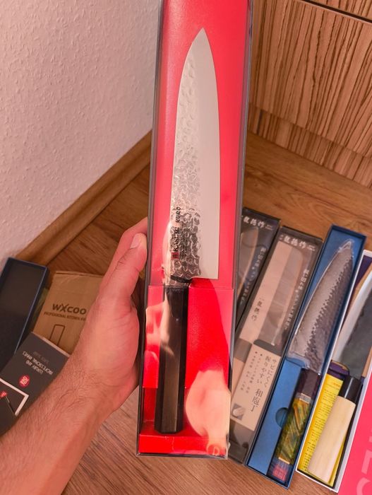 Три нови японски ножа