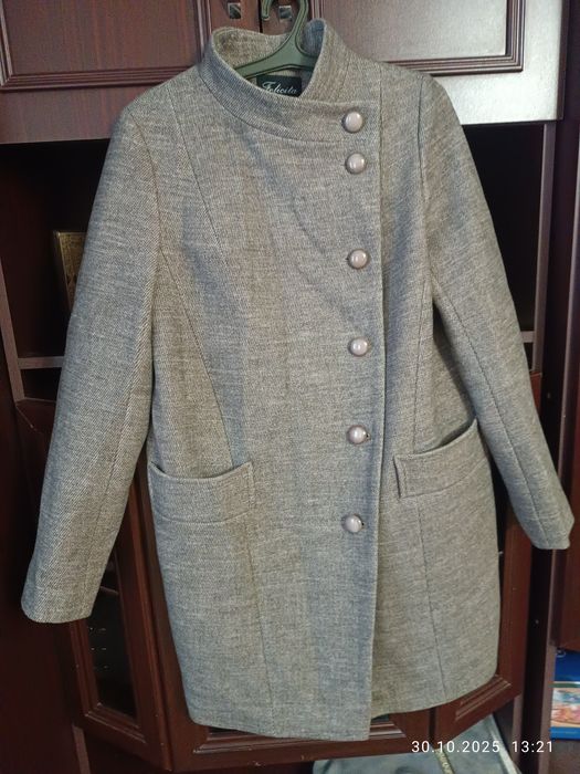 Пальто натуральная  демисезон