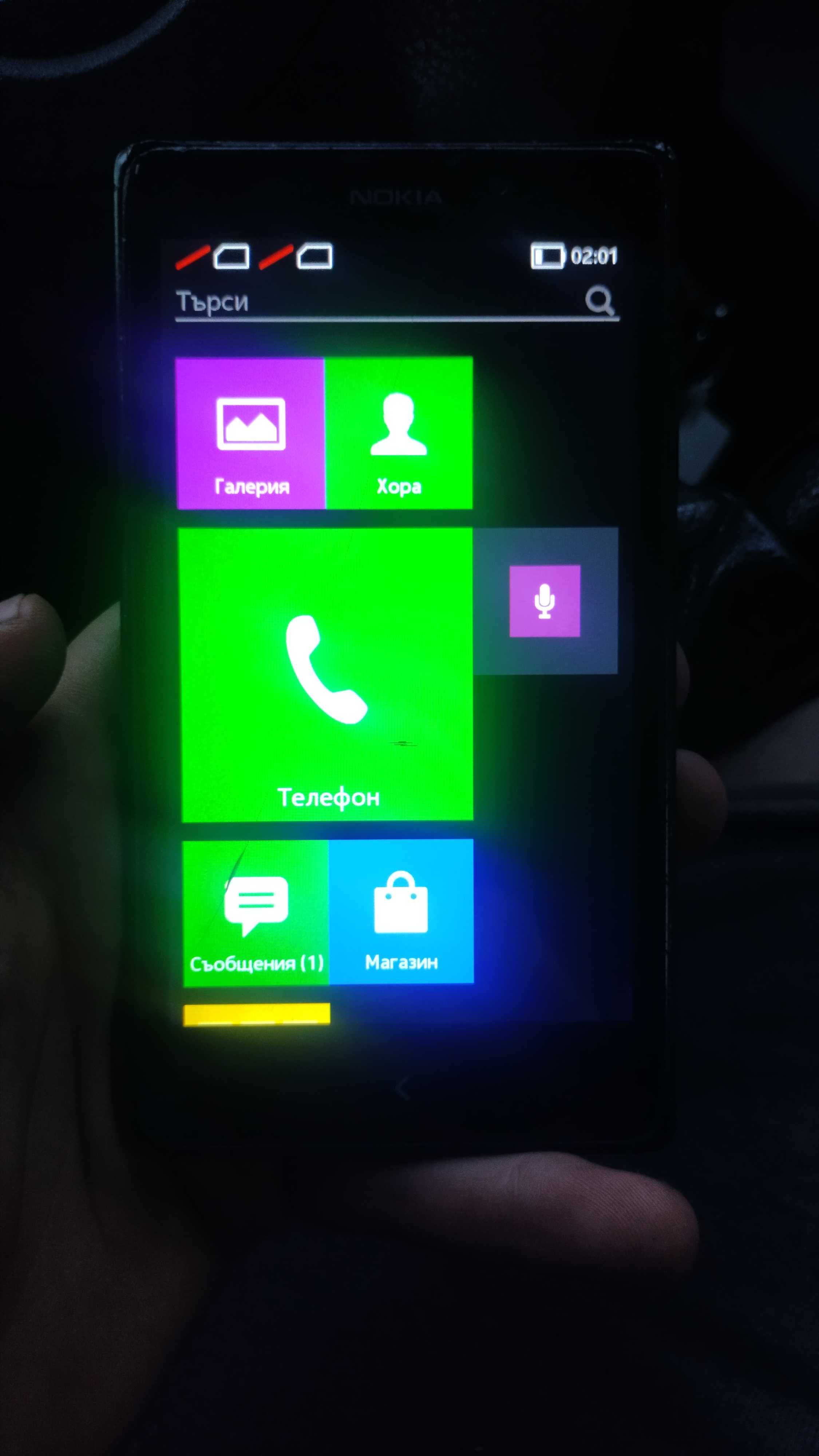 Nokia XL RM-1030 Dual Sim Смартфон телефон с две сим карти Нокиа