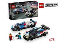 Конструктор LEGO 76922 Гоночные автомобили BMW M4 GT3 и M Hybrid V8