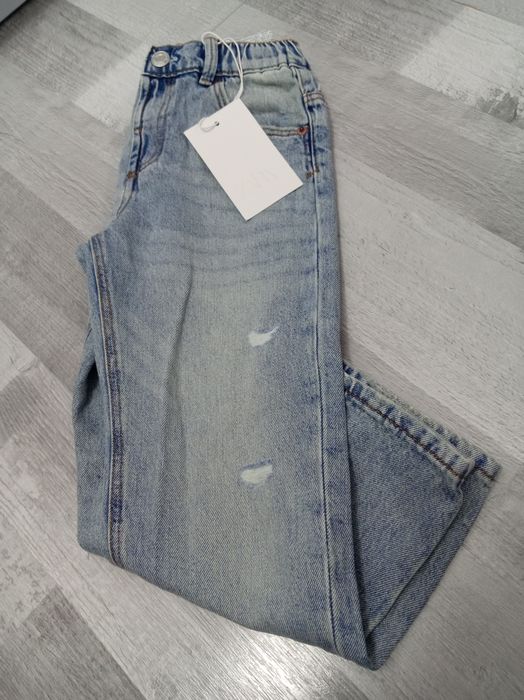Blugi fetițe, marca Zara, mărime 110cm(5ani)